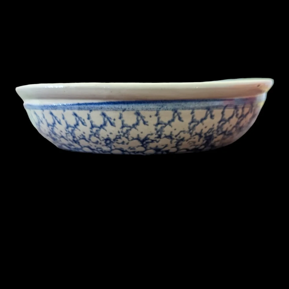 BBP Beaumont Brothers pottery cat bowl dish